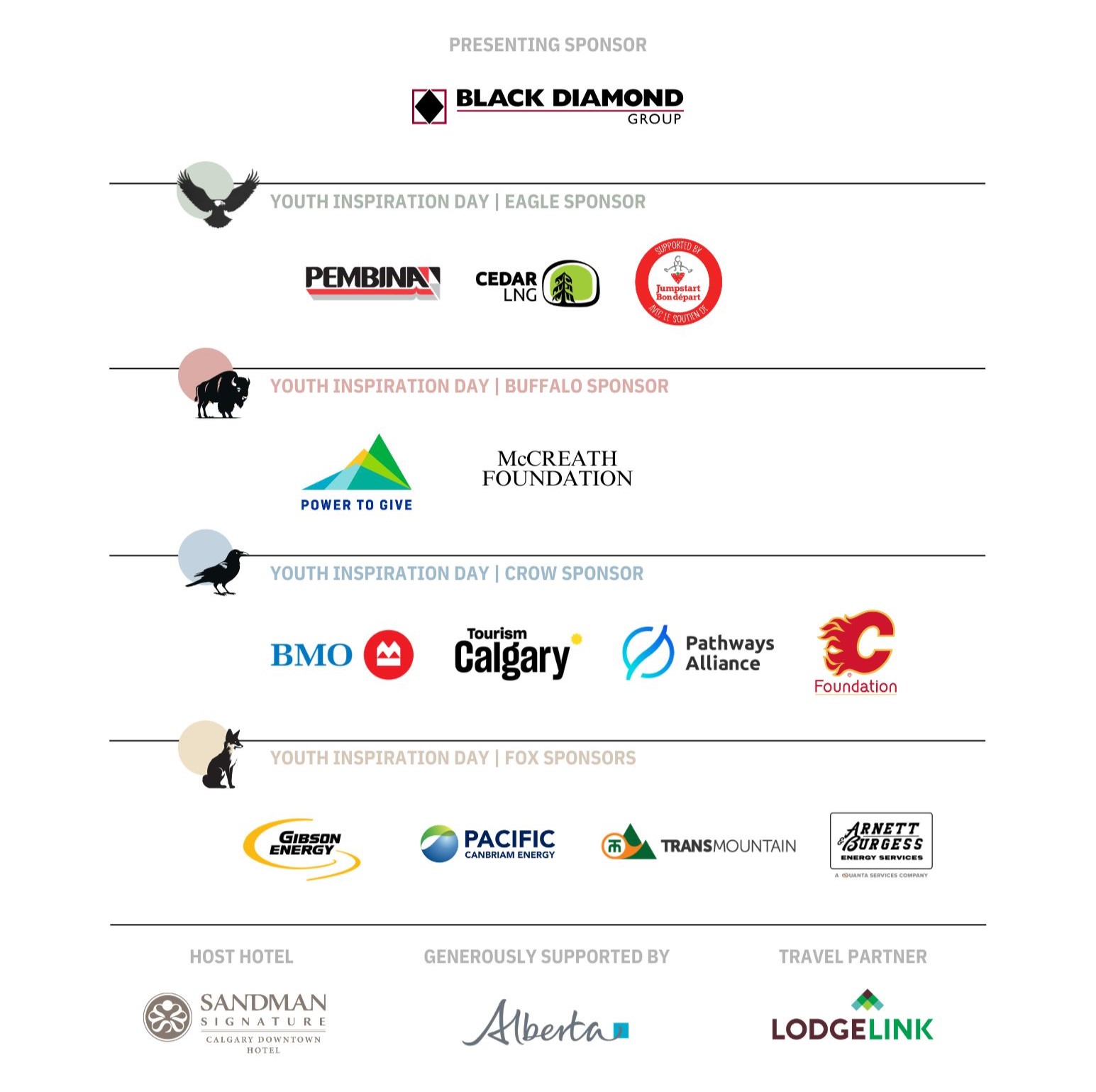 Youth Inspiration Day Sponsors - 2026