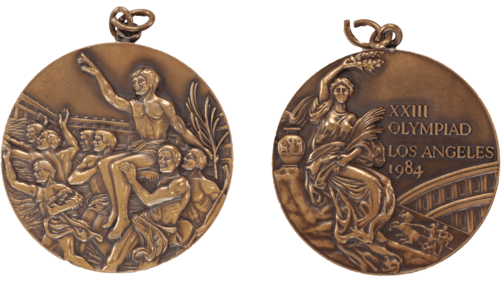 Alwyn Morris 1983 Olympic Bronze Medal