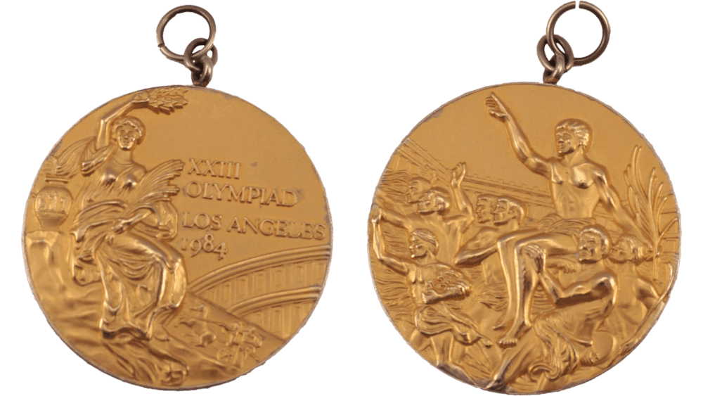Alwyn Morris 1984 Olympic Gold Medal
