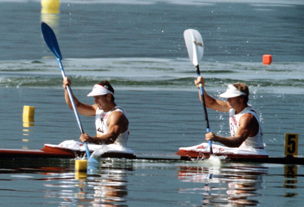 Alwyn Morris Rowing at the 1984 Olympics