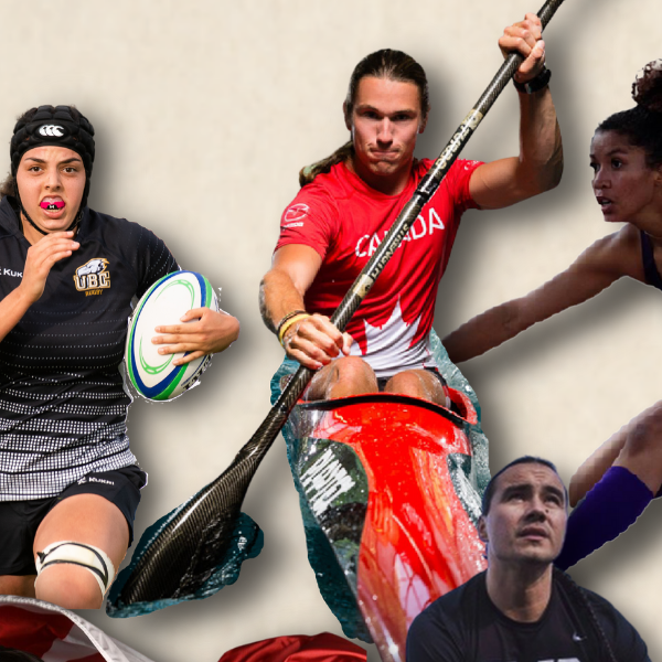 A collage of various Tom Longboat Award winners
